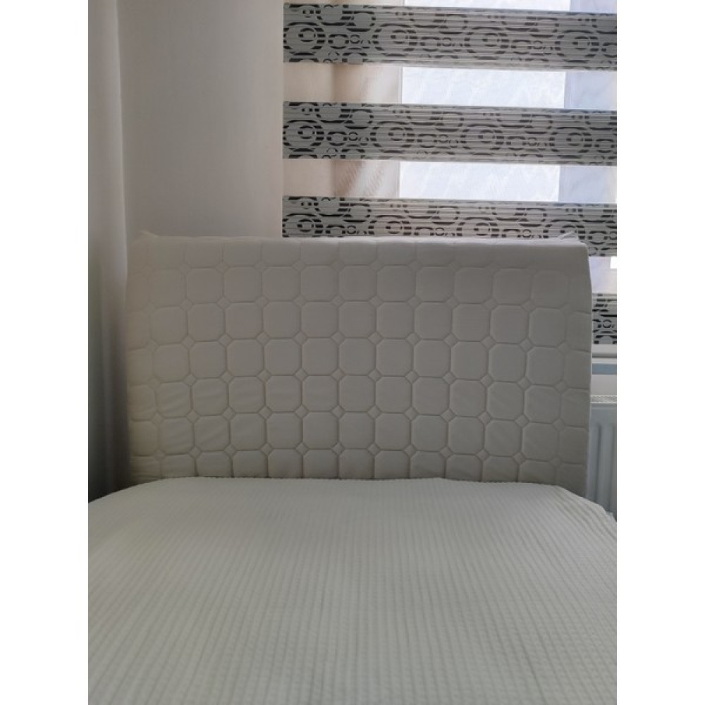 By Dekor Bydekor Tasarım Massel Baza Başlık Kılıfı - Krem - 90 x 70 cm Yatak Başlığı Fiyatı