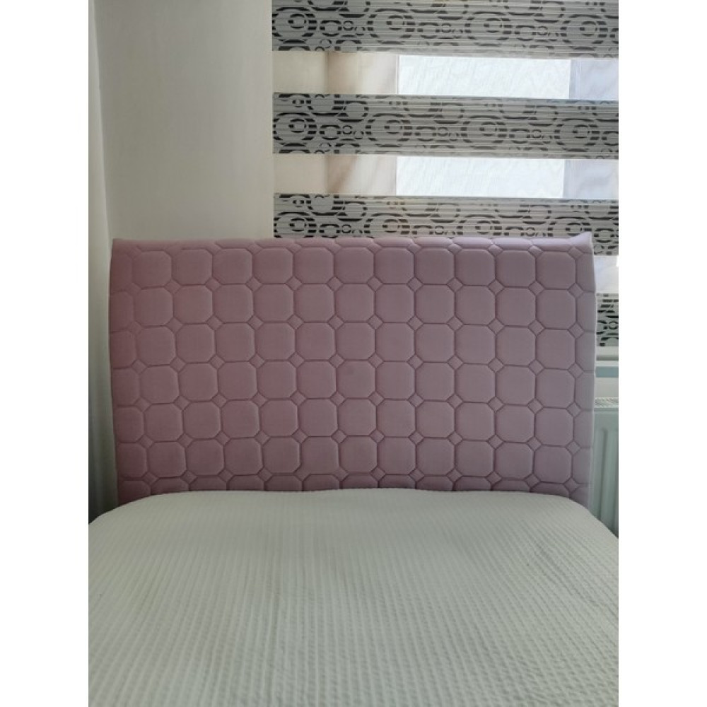 By Dekor Bydekor Tasarım Massel Baza Başlık Kılıfı - Pembe - 90 x 70 cm Yatak Başlığı Fiyatı