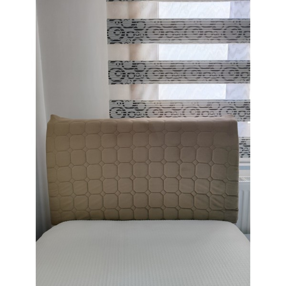 By Dekor Bydekor Tasarım Massel Baza Başlık Kılıfı - Vizon - 90 x 70 cm Yatak Başlığı Fiyatı