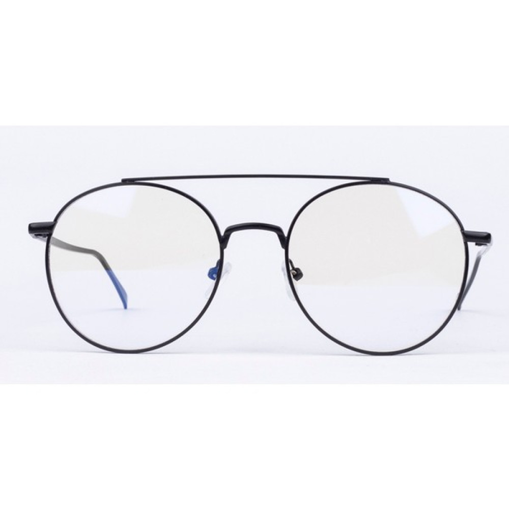 By Donetto Siyah Metal Oval Unisex Mavi Işık Korumalı Bilgisayar Ekran Gözlüğü Güneş Gözlükleri Fiyatı