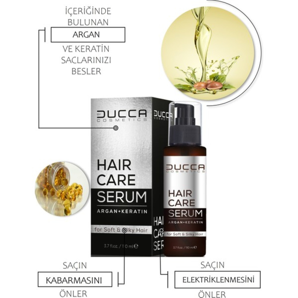 By Ducca Hair Care Serum/Bakım Yağı Argan+Keratin Saç Bakım Maskeleri & Serumlar & Spreyler Fiyatı