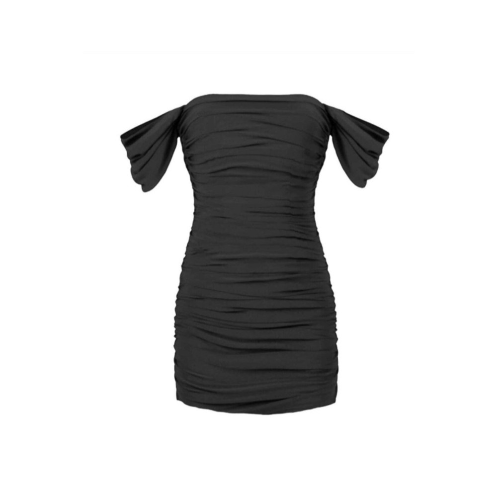 by eymen design Dusuk Kol Siyah Mini Abiye Elbise Mezuniyet Elbisesi 38 Beden Elbise Fiyatı