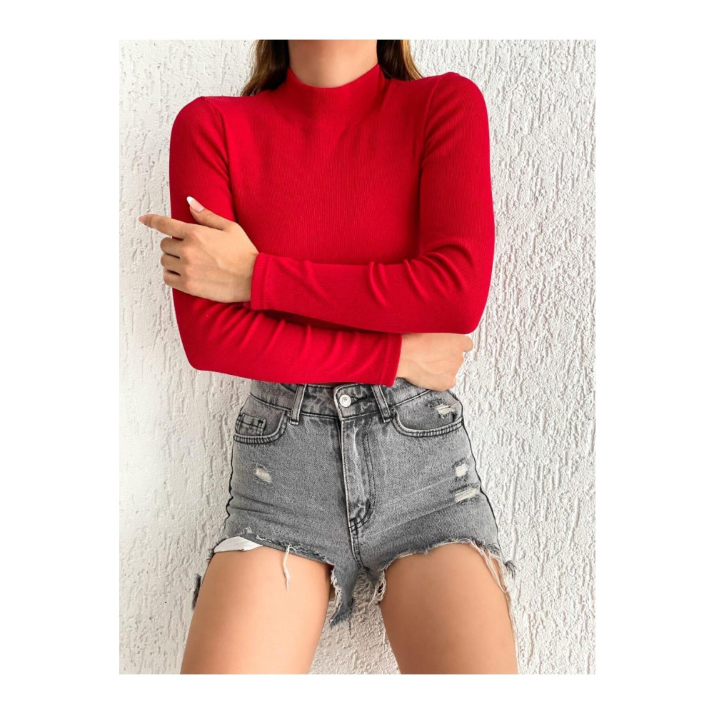 By Gecce Uzun Kollu Crop S Beden Bluz Fiyatı