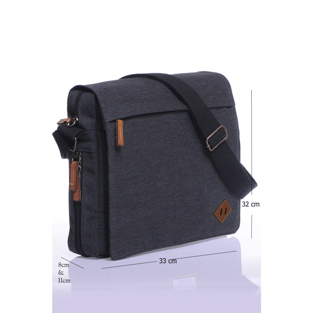 By Hakan Gk-12 Kanvas Postacı Çantası Notebook Macbook Tablet Ders Kitabı Okul Ve Üniversite Çantası Ayakkabılar ve Çantalar Fiyatı