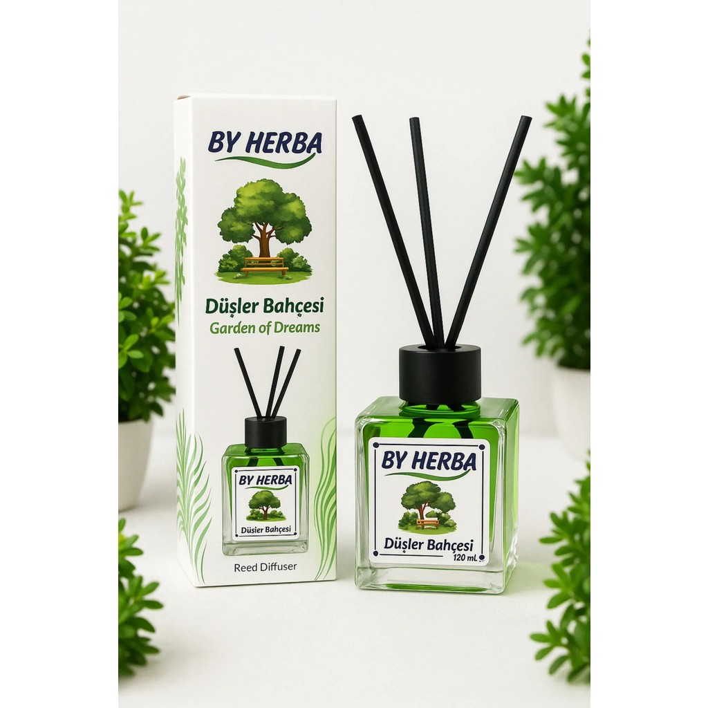 By Herba Bambu Çubuklu Oda Kokusu 120 ml - Düşler Bahçesi Diğer Fiyatı