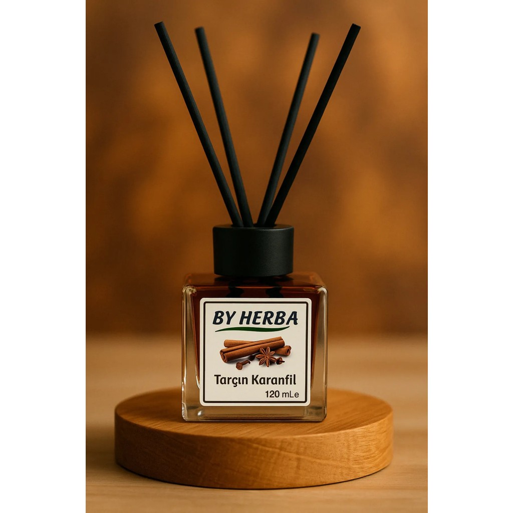 By Herba Bambu Çubuklu Oda Kokusu 120 ml - Tarçın-Karanfil Diğer Fiyatı