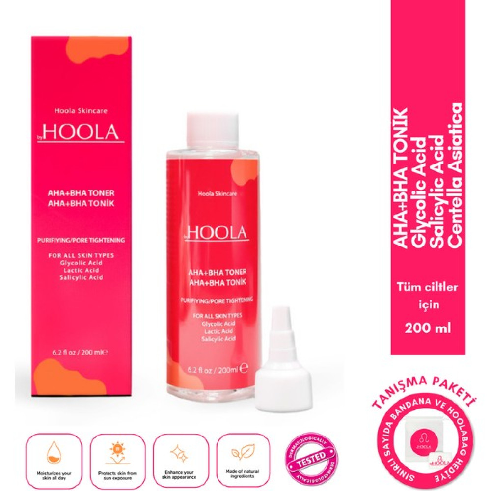 By Hoola Byhoola Aha/bha Salisilik Asit Içerikli Akne Karşıtı Gözenek Sıkılaştırıcı Tonik (Tüm Cilt Tipleri) 200 ml Cilt Temizleme ve Peeling Fiyatı