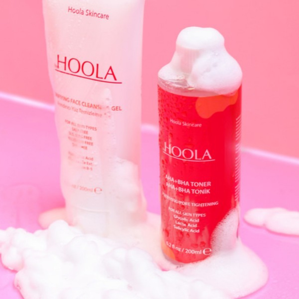 By Hoola Byhoola Arındırıcı Yüz Temizleme Jeli ve Gözenek Sıkılaştırıcı Tonik Set 200 ml Cilt ve Yüz Bakımı Fiyatı