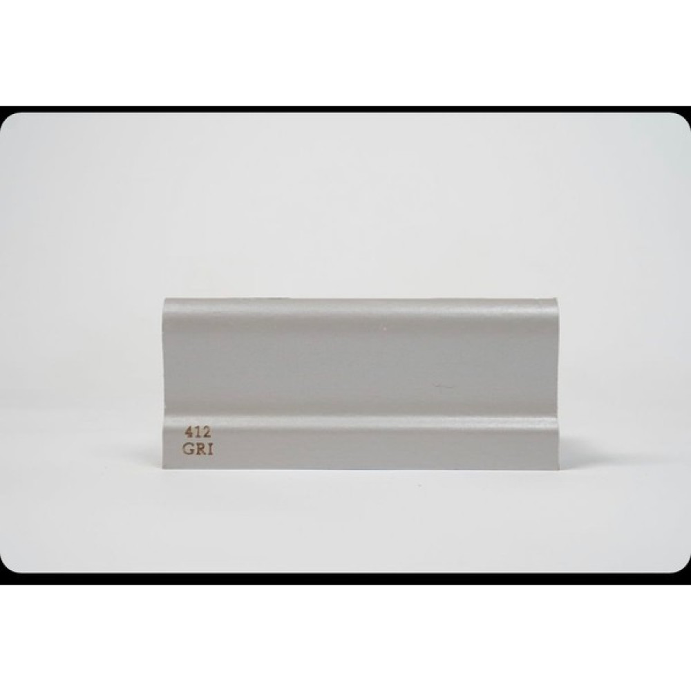 By Istanbul 6 cm Laminat Parke Süpürgelik Modeli 412 Metalik Gri Parke Fiyatı