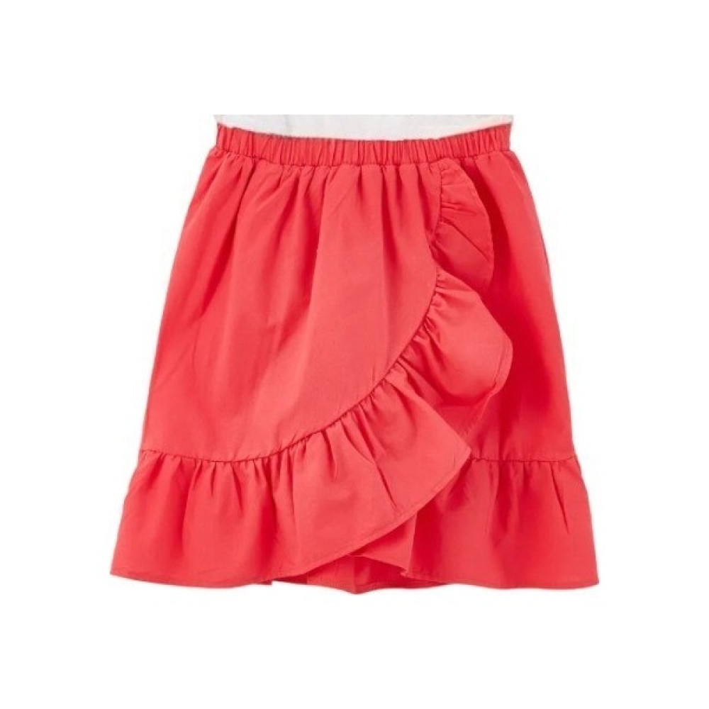 By Kübra Kids %100 Pamuk Beli Lastikli Fırfırlı Kız Çocuk Etek 2321 Etek Fiyatı