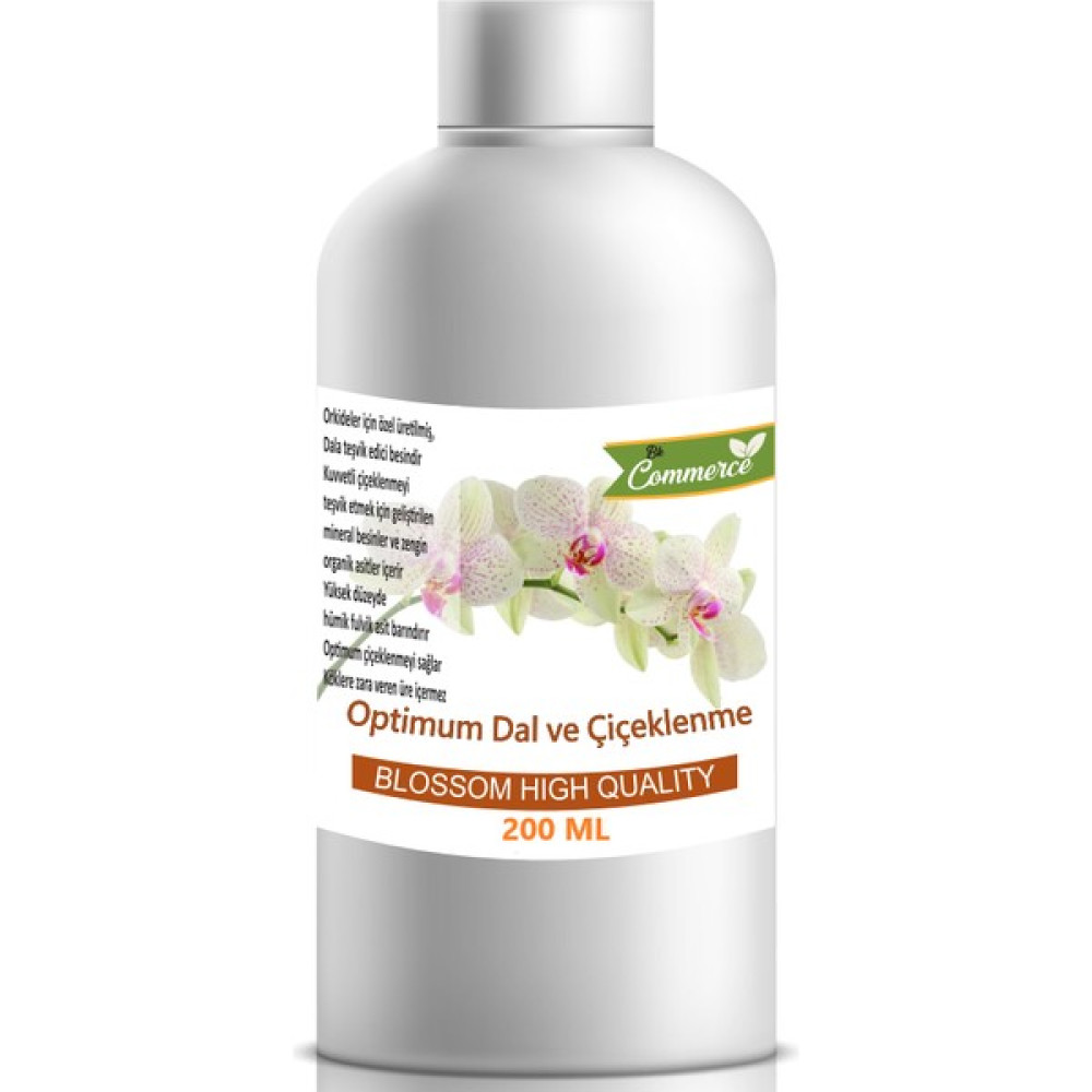 By Kurt Blossom High Qality 200 ml Orkide Besini - Dal ve Çiçeklenme Sağlayan Besin Bitki Fiyatı