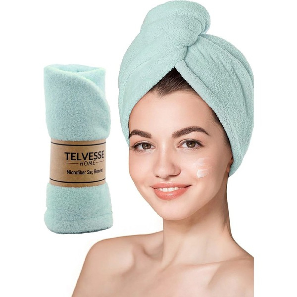 By Kurt Kalın Mikrofiber Saç Havlusu Plaj Deniz Havuz Bonesi Kurulama Banyo Saç Kurutma Baş Havlusu Pembe Sachavlusu - 29 x 67 cm - Turkuaz El / Yüz Havlusu Fiyatı