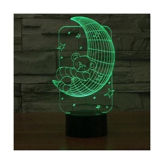 By-Lamp 3 Boyutlu Ay Dede Masa Lambası