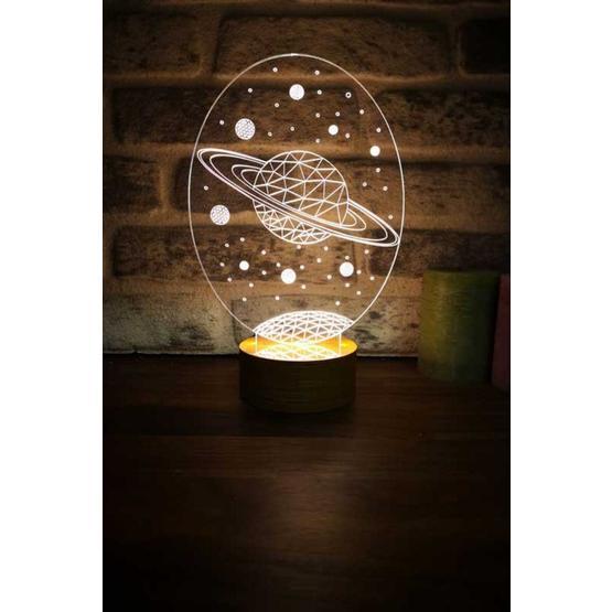 By-Lamp 3 Boyutlu Galaxy Saturn Yeni Masa Lambası Masa Lambası Fiyatı