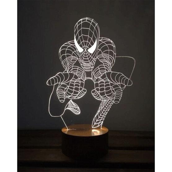 By-Lamp 3 Boyutlu Spiderman Masa Lambası Masa Lambası Fiyatı