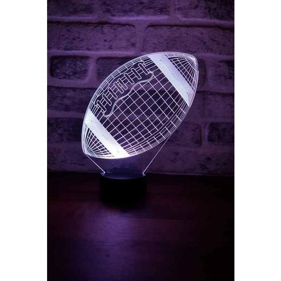 By-Lamp Krem 3d Amerikan Futbol Topu Led Masa Lambası Masa Lambası Fiyatı