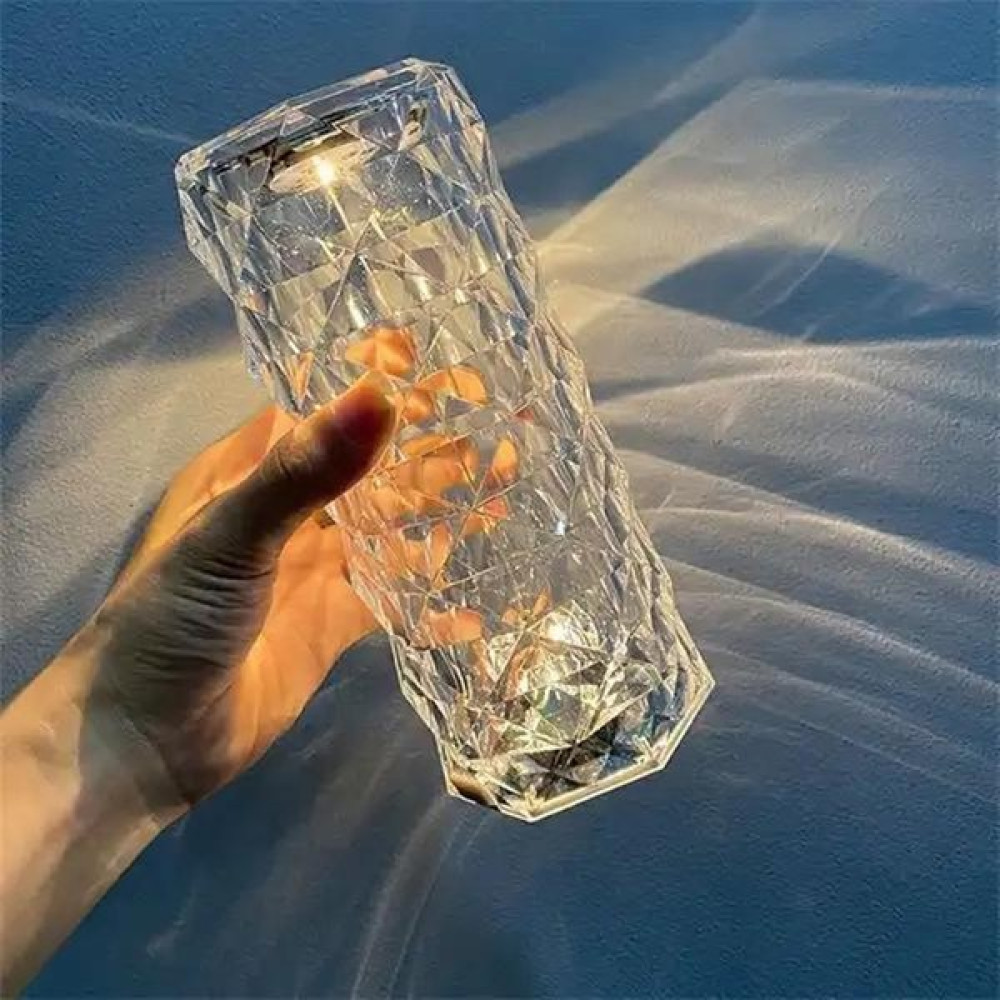 By-Lamp Kristal Masa Lambası Usb Li Kristal Elmas Led Dokunmatik Sensör - Şeffaf Masa Lambası Fiyatı