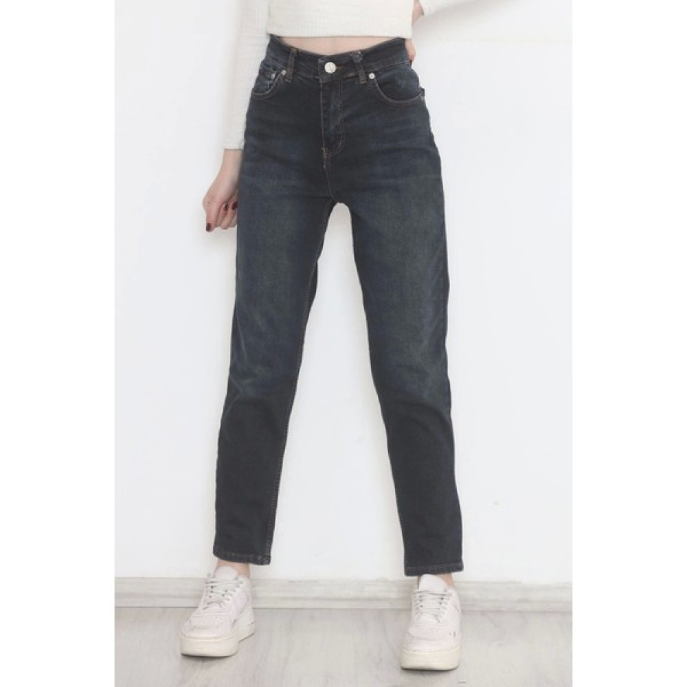 By Nurcihan Boyfriend Kot Pantolon Gecemavisi - 12562.1431. Elbise Fiyatı