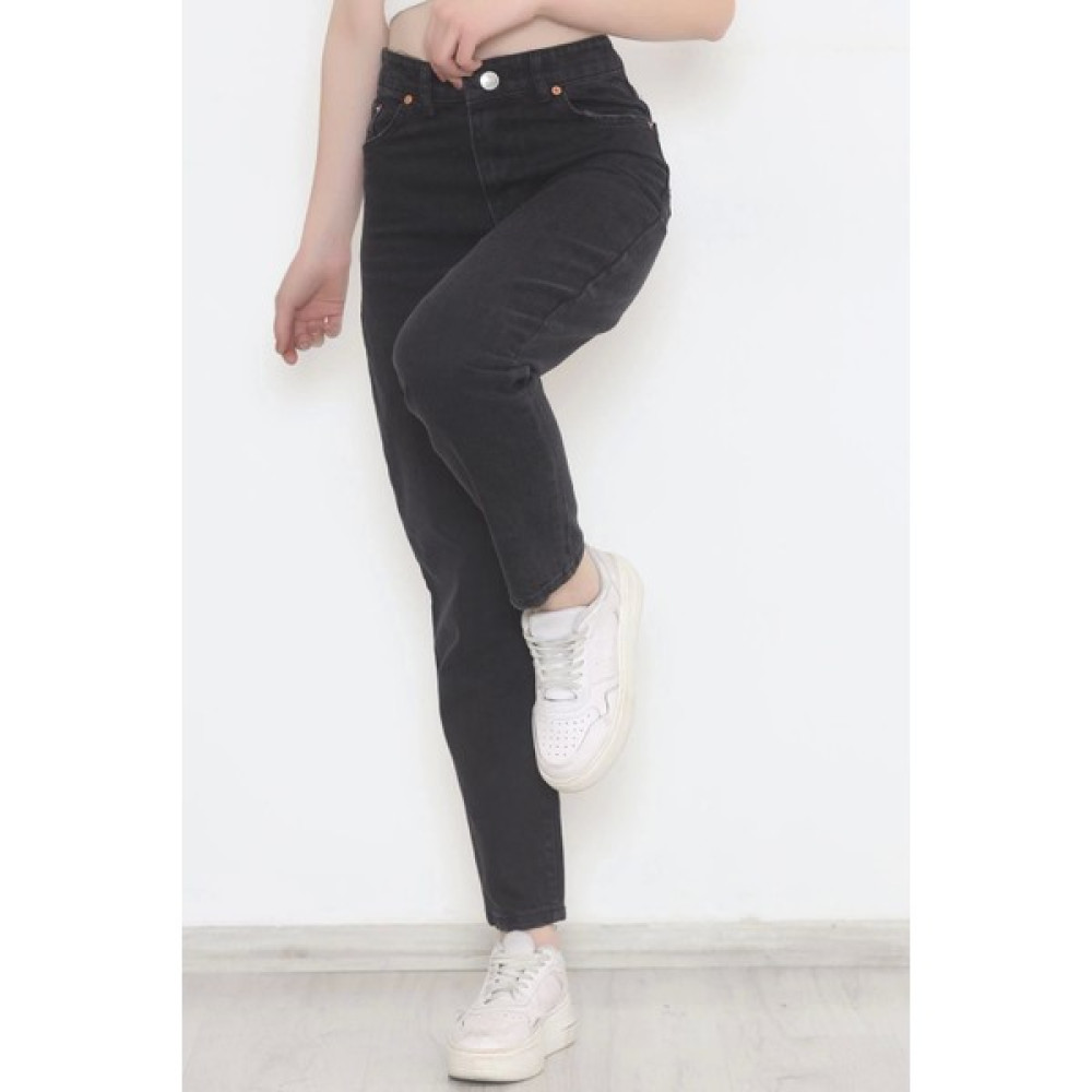 By Nurcihan Boyfriend Kot Pantolon Gri3 - 11917.1431. Elbise Fiyatı