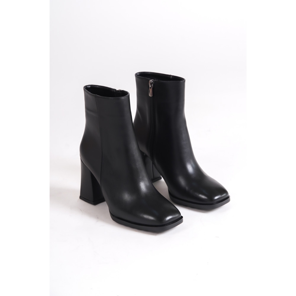 By Ramon Caliente Kadın Elite Küt Burun Topuklu Bot 36 Beden Kadın Botları Fiyatı