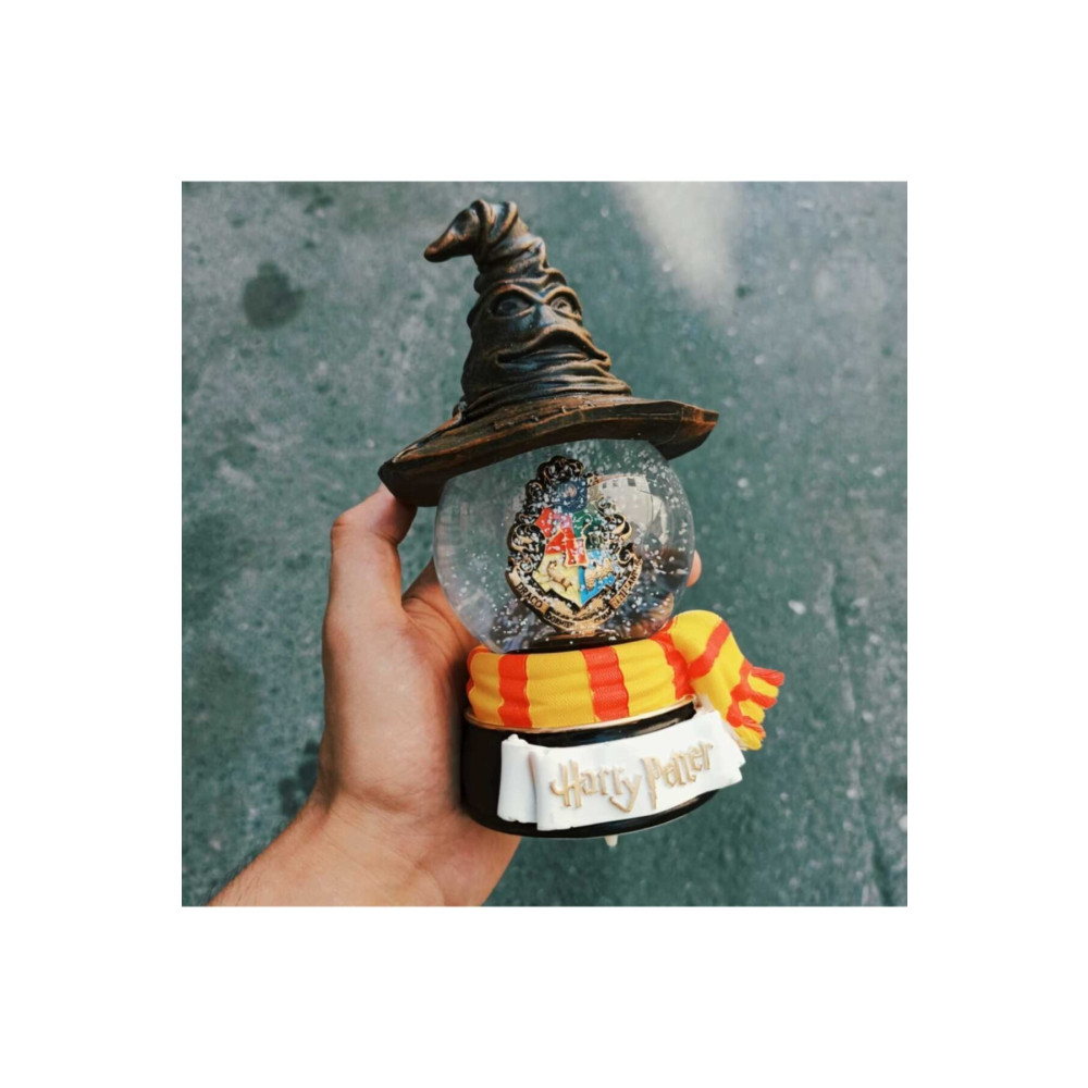 by rk tasarım Harry Potter Seçmen Şapka Işıklı Müzikli Büyük Kar Küresi Hediyelik Eşya Fiyatı