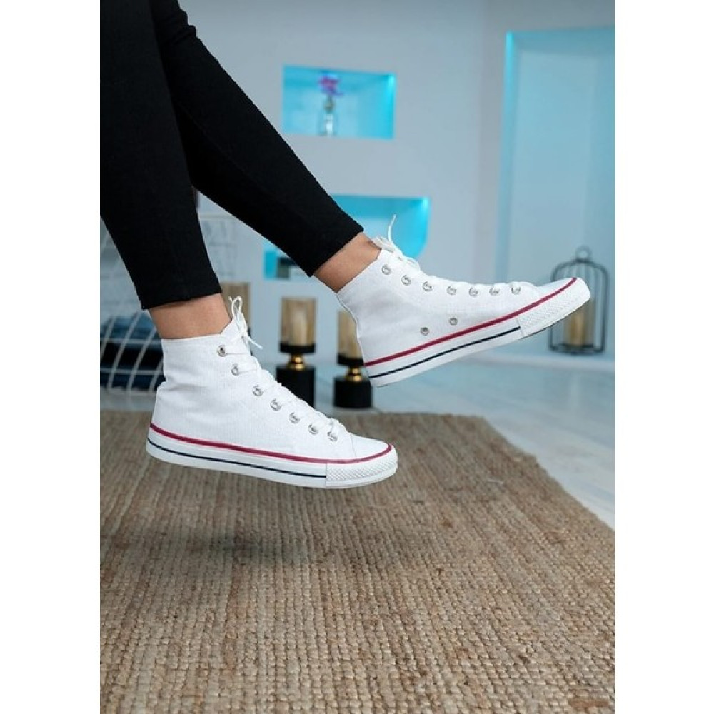 By Salda Unisex Beyaz Bilekli Spor Sneaker Spor Ayakkabı Fiyatı