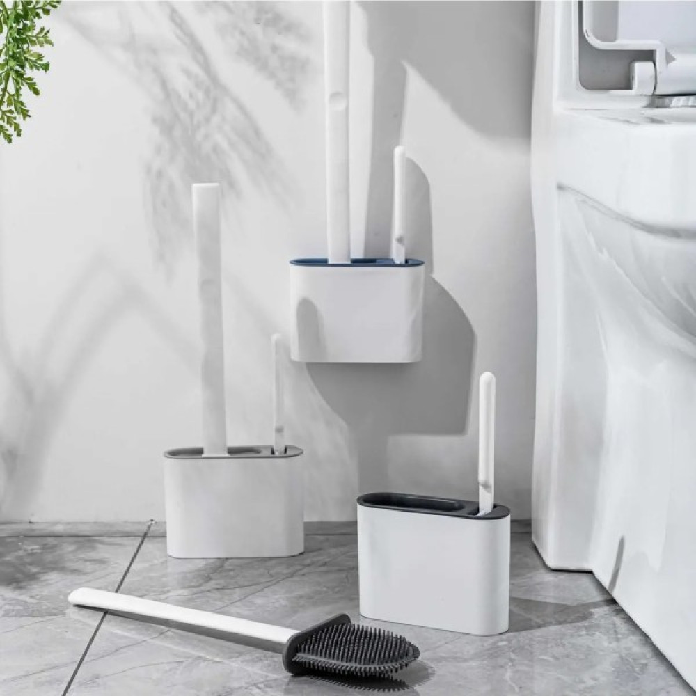 By Sevil Su Akıtmayan Silikon Tuvalet Fırçası 3 Lü Set Yapışkanlı Banyo Lavabo Wc Temizleme Fırçası (1 Adet) Banyo Aksesuarları Fiyatı