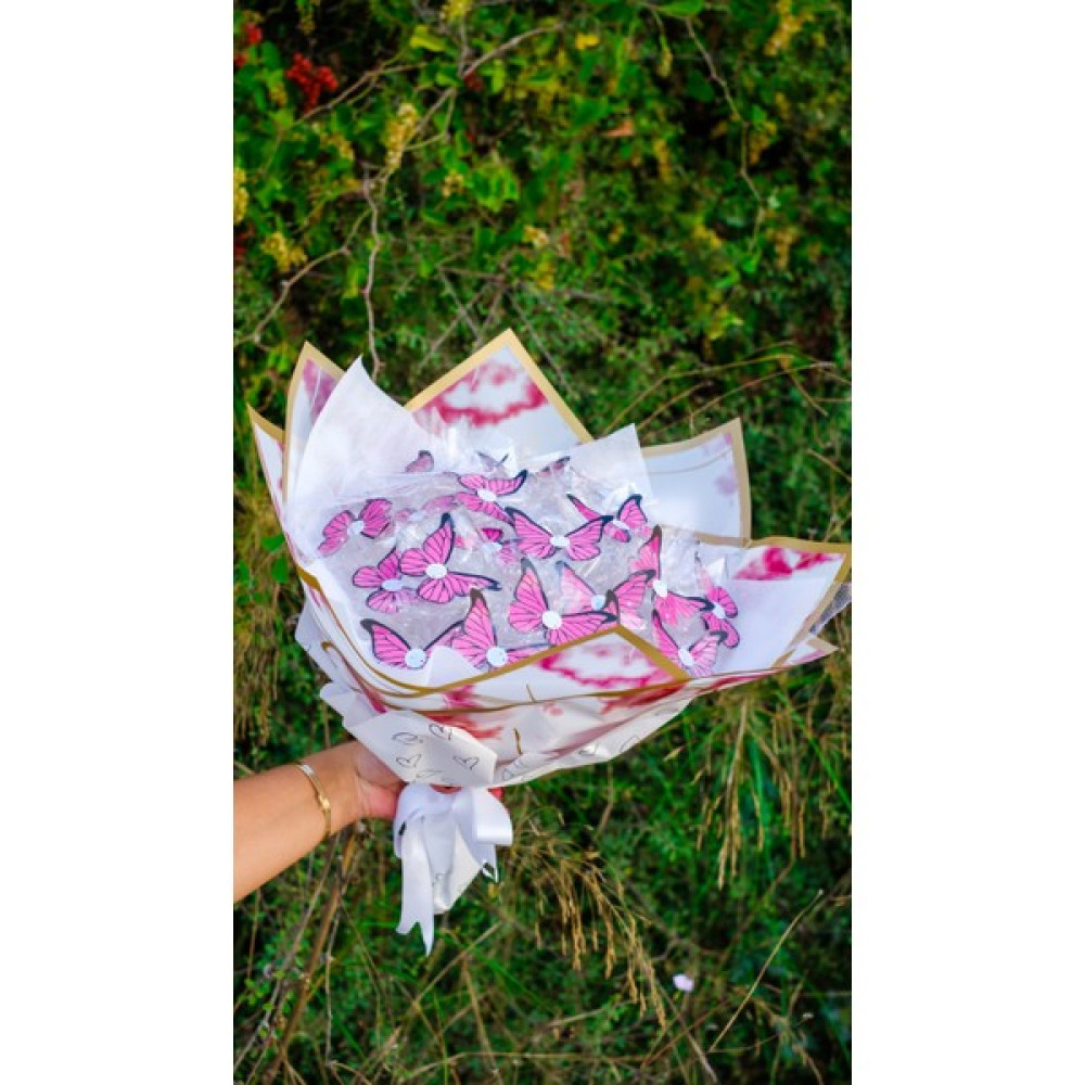 By Shopping LED Işıklı Kelebek Buketi - Kaliteli Büyük Boy Buket - Hediyelik -Pembe Kelebek Buketi - Sevgiliye - - Pembe Ev & Dekorasyon Aksesuarları Fiyatı