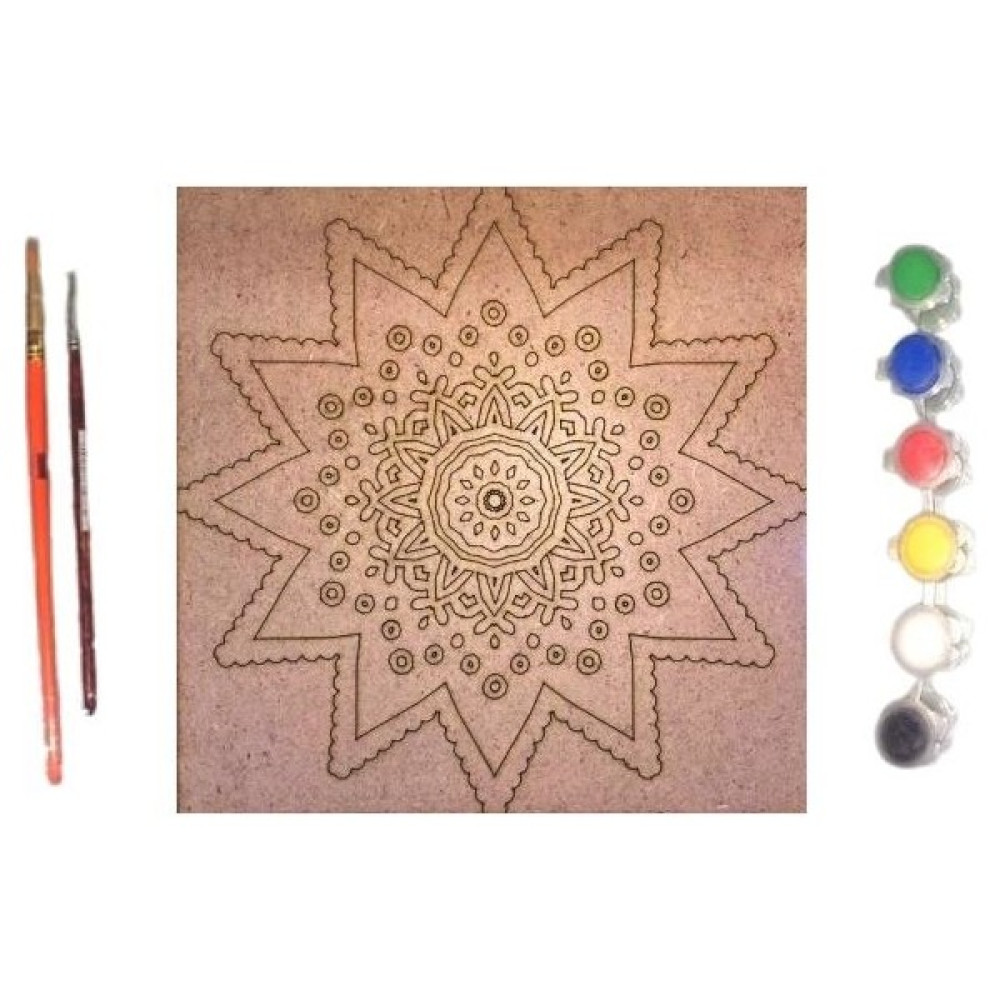 By Yada Mandala Desen-14 Ahşap Boyama Seti Oto Boyaları Fiyatı