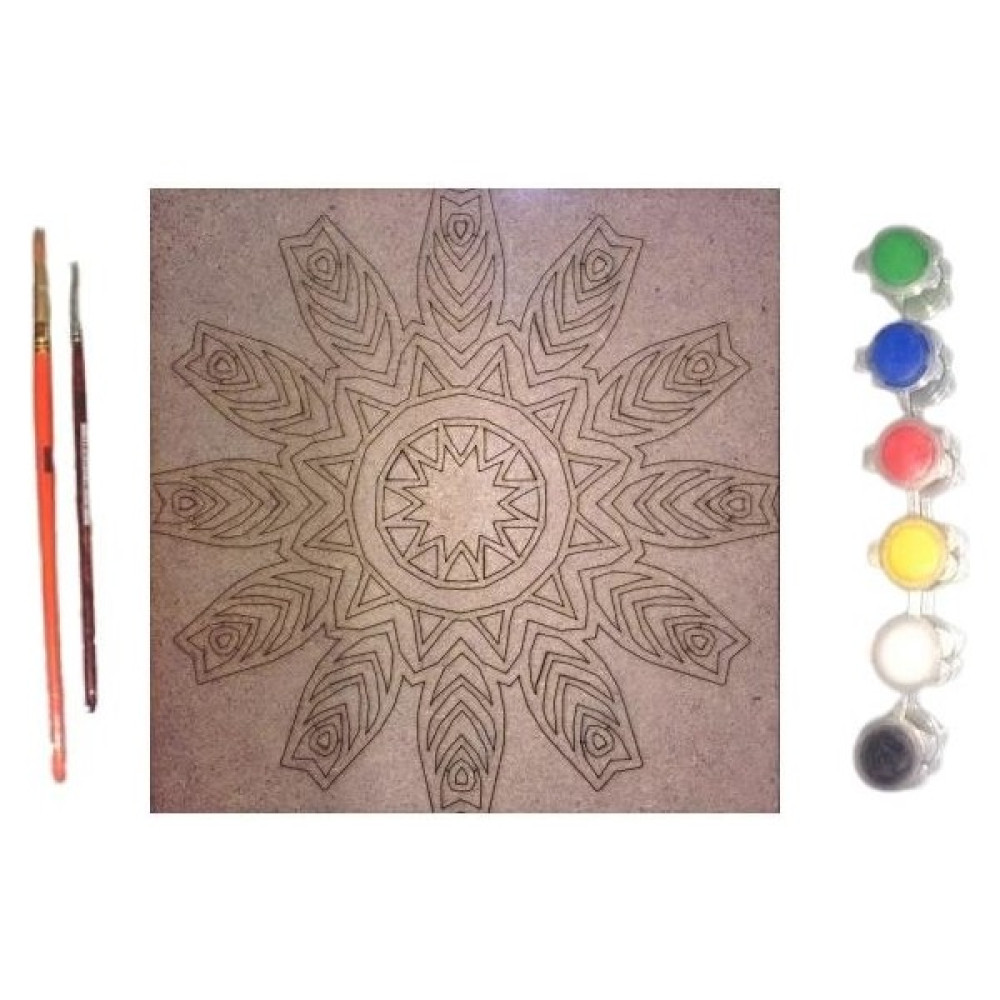 By Yada Mandala Desen-20 Ahşap Boyama Seti Oto Boyaları Fiyatı