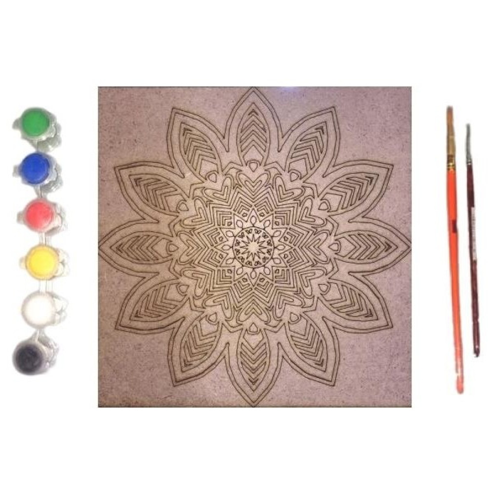 By Yada Mandala Desen-29 Ahşap Boyama Seti Oto Boyaları Fiyatı