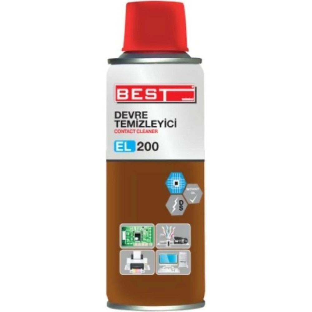 Bybest Best EL-200 Devre Temizleyici Kontak Sprey Format Yağsız 200 ml Bakım Spreyleri Fiyatı