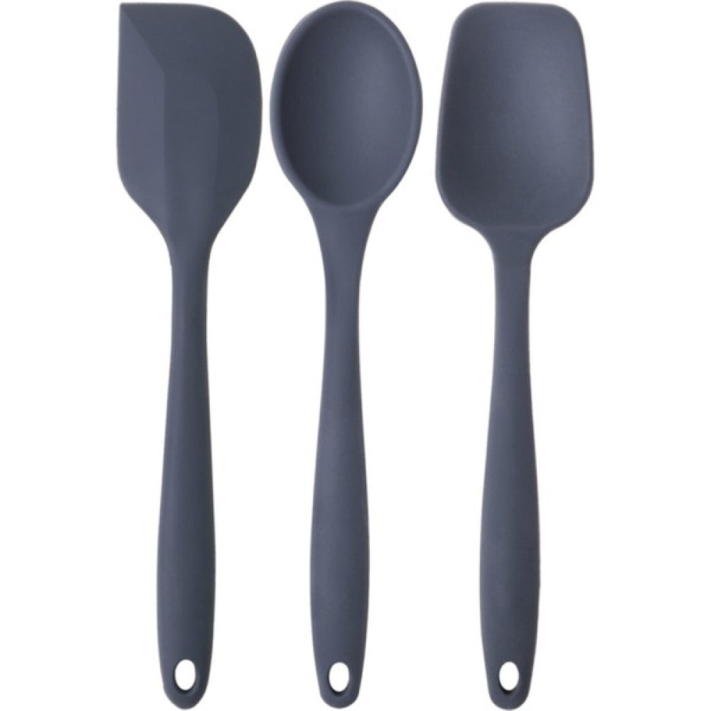 ByBirgül Büyük Boy Silikon Spatula +Kaşık Set Mutfak Gereçleri Fiyatı
