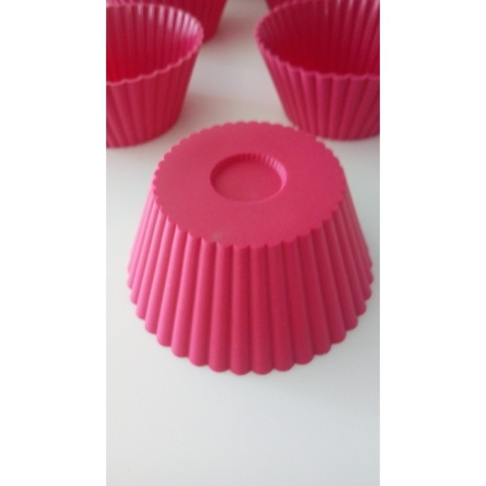 ByBirgül Silikon kırmızı Mini Browni,muffin cupcake kek kalıbı 12 adet Kek Kalıpları Fiyatı