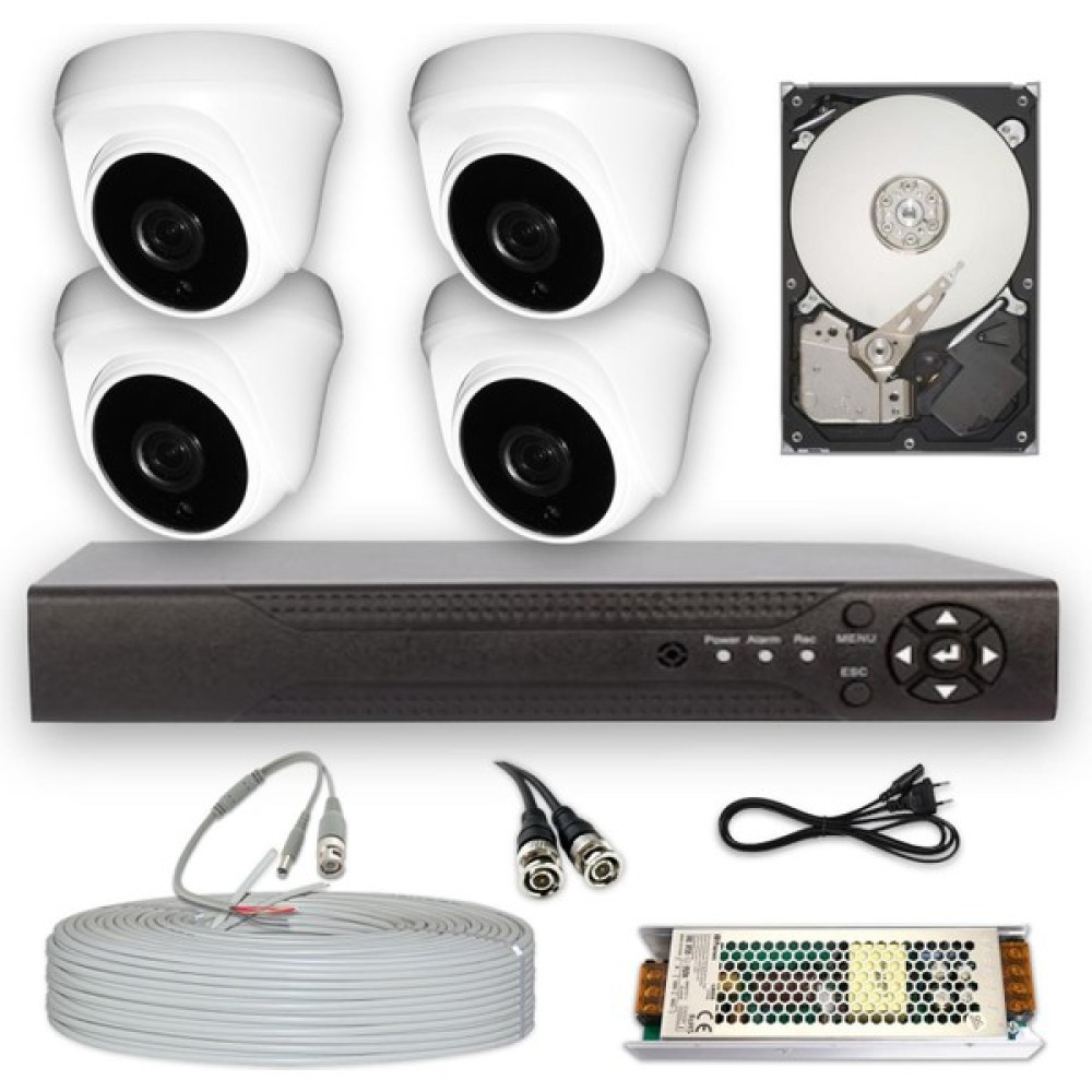 Bycam 4 Kameralı  Full Set 5 M.pixel Sony Lens 1080P 250GB HDD Oto Boyaları Fiyatı