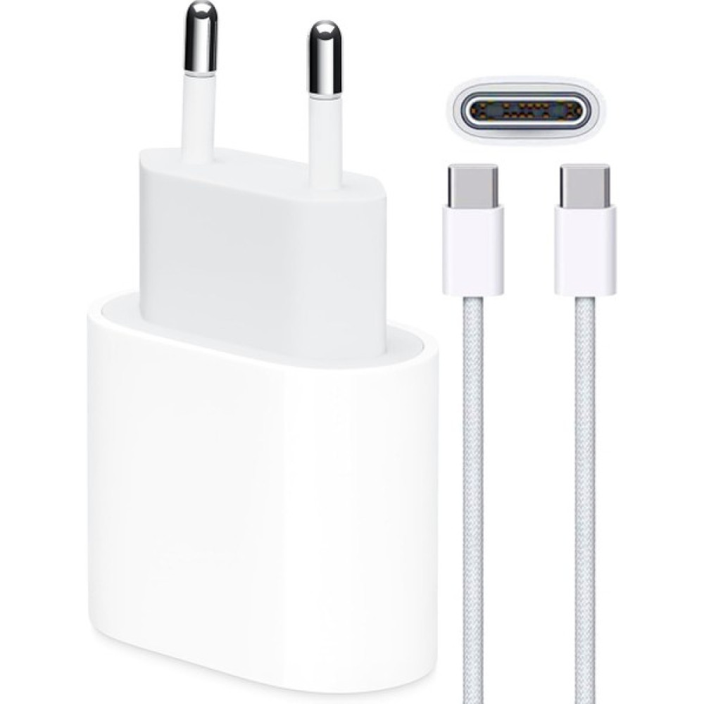 Bydiz Apple iPhone 35W USB-C 16/15/pro/max/Plus Güç Adaptörü Set GaN Tech Type-C Hızlı Şarj Cihazı - 35W GaN White Bilgisayar Çevirici ve Adaptörü Fiyatı