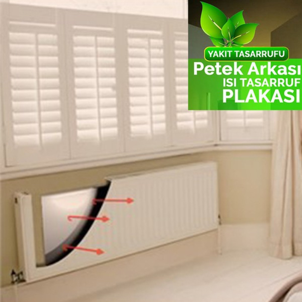 Byens 5 Adet Petek Arkası Yalıtım Levhası Radyatör Peteği Izolasyon Ev Isı Tasarruf Kalorifer Arkalığı Yalıtımı Plaka Ses Önleyici Dış Cephe Yalıtım Malzemeleri Fiyatı