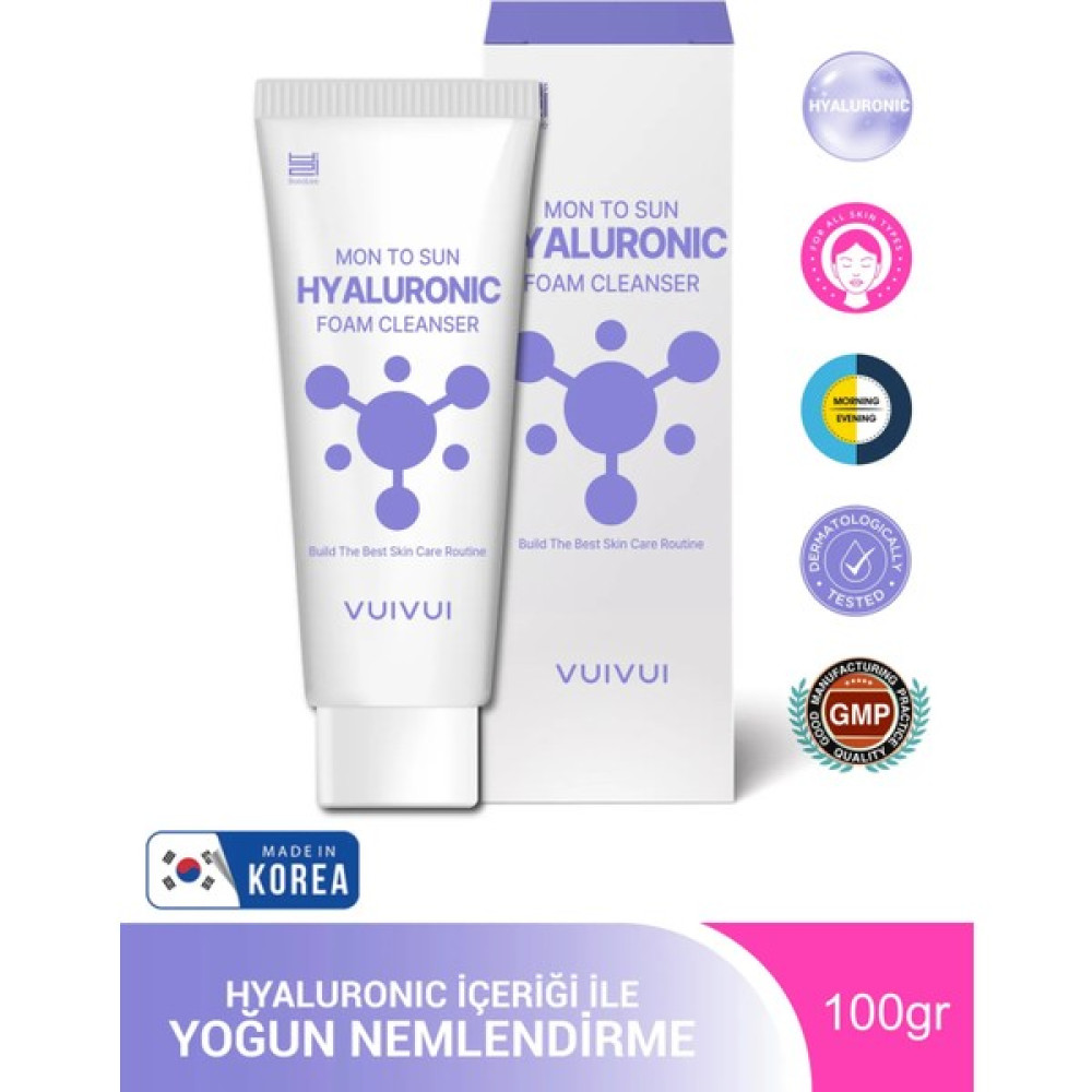 Byeolee Hyaluronic Foam Cleanser Kore Üretimi Köpük Temizleyici 100gr Cilt Temizleme ve Peeling Fiyatı