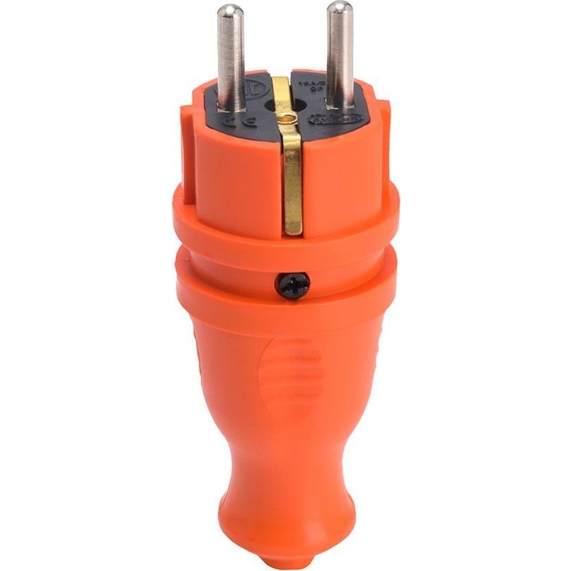 Bylion Monofaze Kauçuk Erkek Fiş Darbeye Dayanıklı PA6 Malzeme 2p+t 16A 250V Diğer Fiyatı