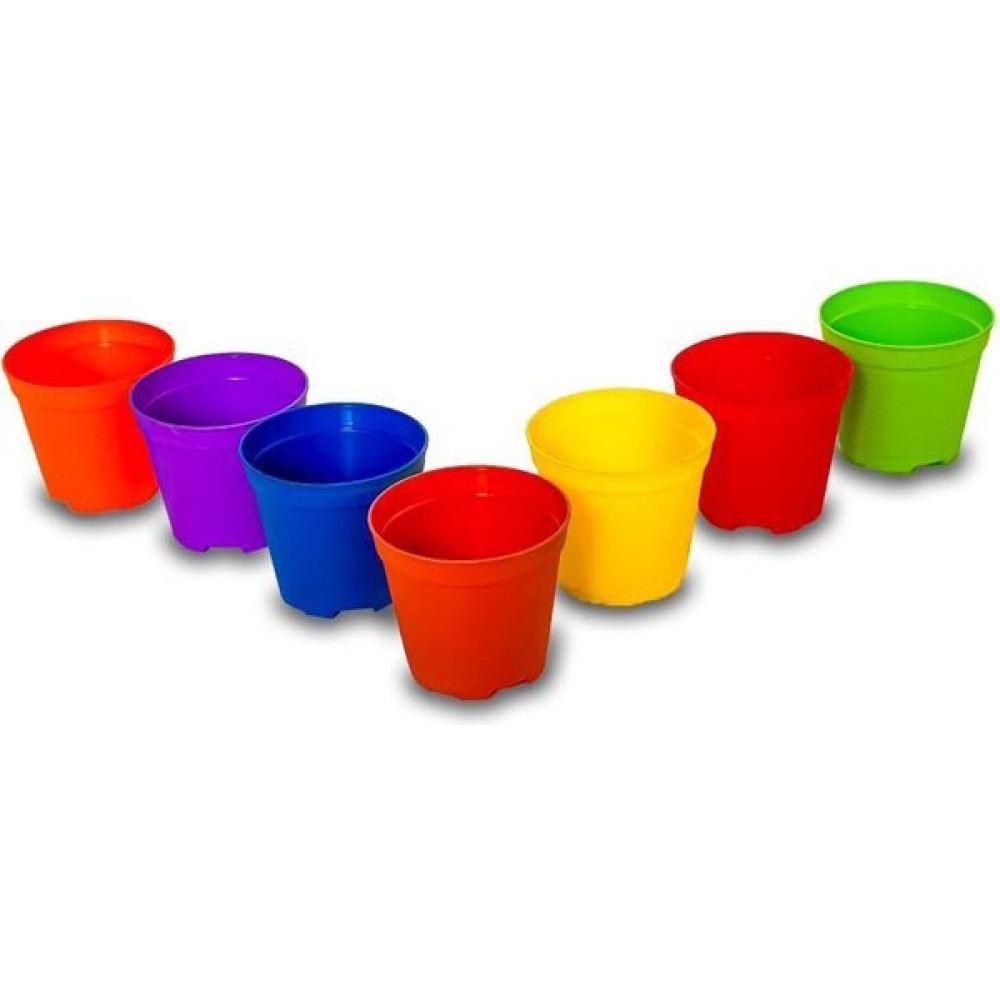 Bylion Plastık Sukulent Saksı (Turuncu) 5,5 cm - 100 Adet Saksı ve Aksesuarları Fiyatı