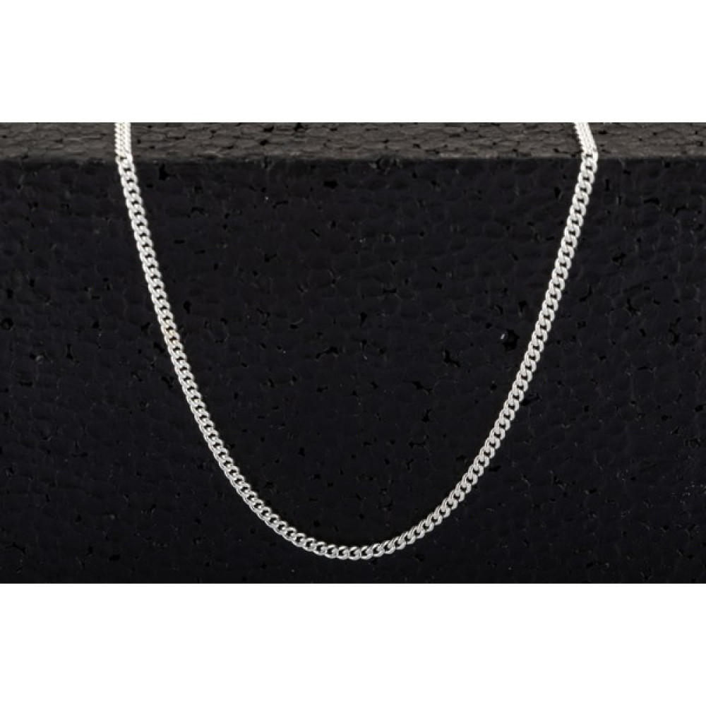 BymissMücevherat 925 Ayar Gümüş Unisex Ince Gurmet Zincir Kolye 2 mm - 55 cm Kolyeler Fiyatı