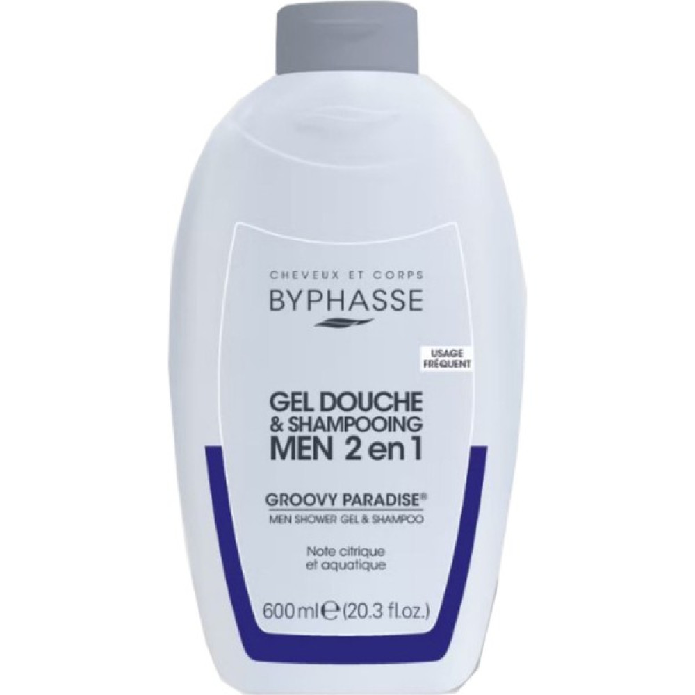 Byphasse Erkekler Için 2 In 1 Duş Jeli & Şampuan Grovy Paradise For Men 600ml Oto Boyaları Fiyatı