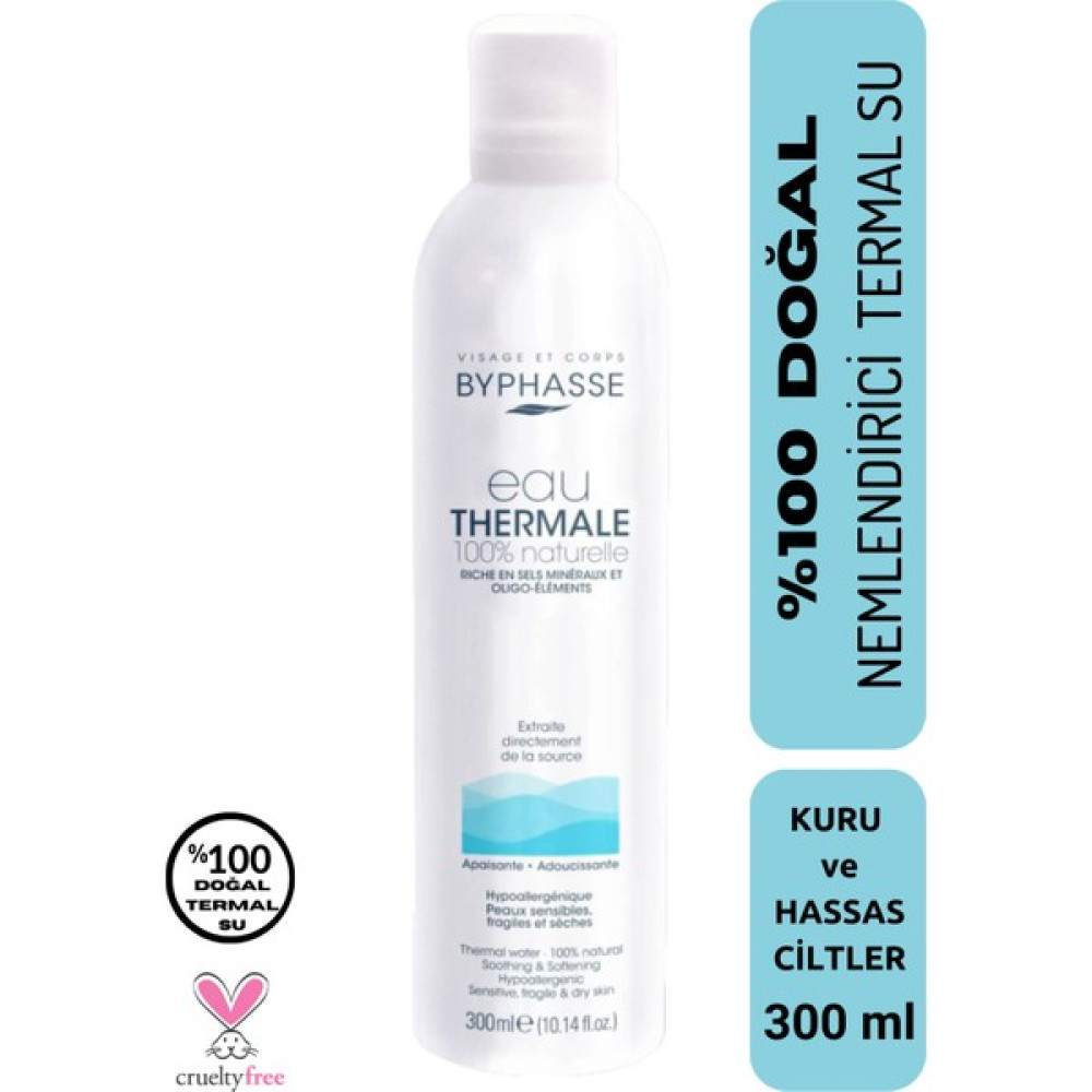 Byphasse Termal Water %100 Doğal Nemlendirici Termal Su 300ML Oto Boyaları Fiyatı