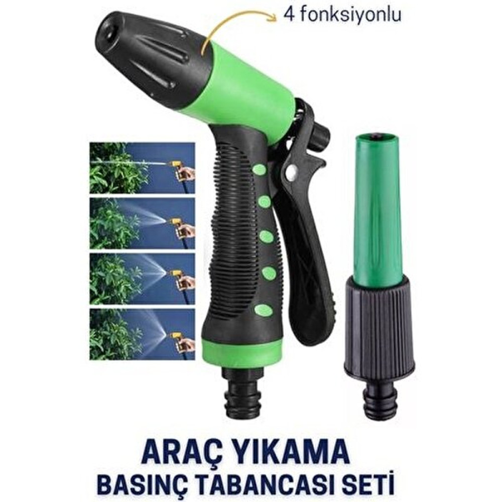 BYR Basınçlı Araç Yıkama Tabancası Seti 4 Fonksiyon 429057 Byr [byrtek] Oto Yıkama Ürünleri Fiyatı