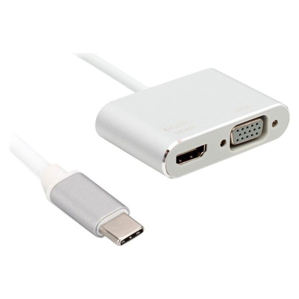 BYR Powermaster PM-18227 USB Type-C To Hdmi-Vga Adaptör 2 In 1 Aparat Byr [byrtek] Bilgisayar Çevirici ve Adaptörü Fiyatı
