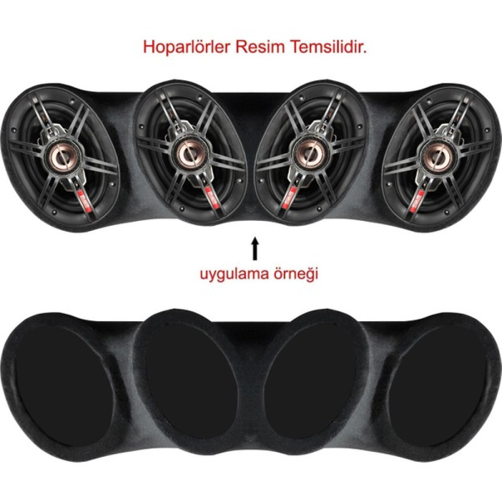 BYR Tofaş Dörtlü Oval 6x9 Pandizot Universal Byr [byrtek] Oto Görüntü Sistemleri Fiyatı