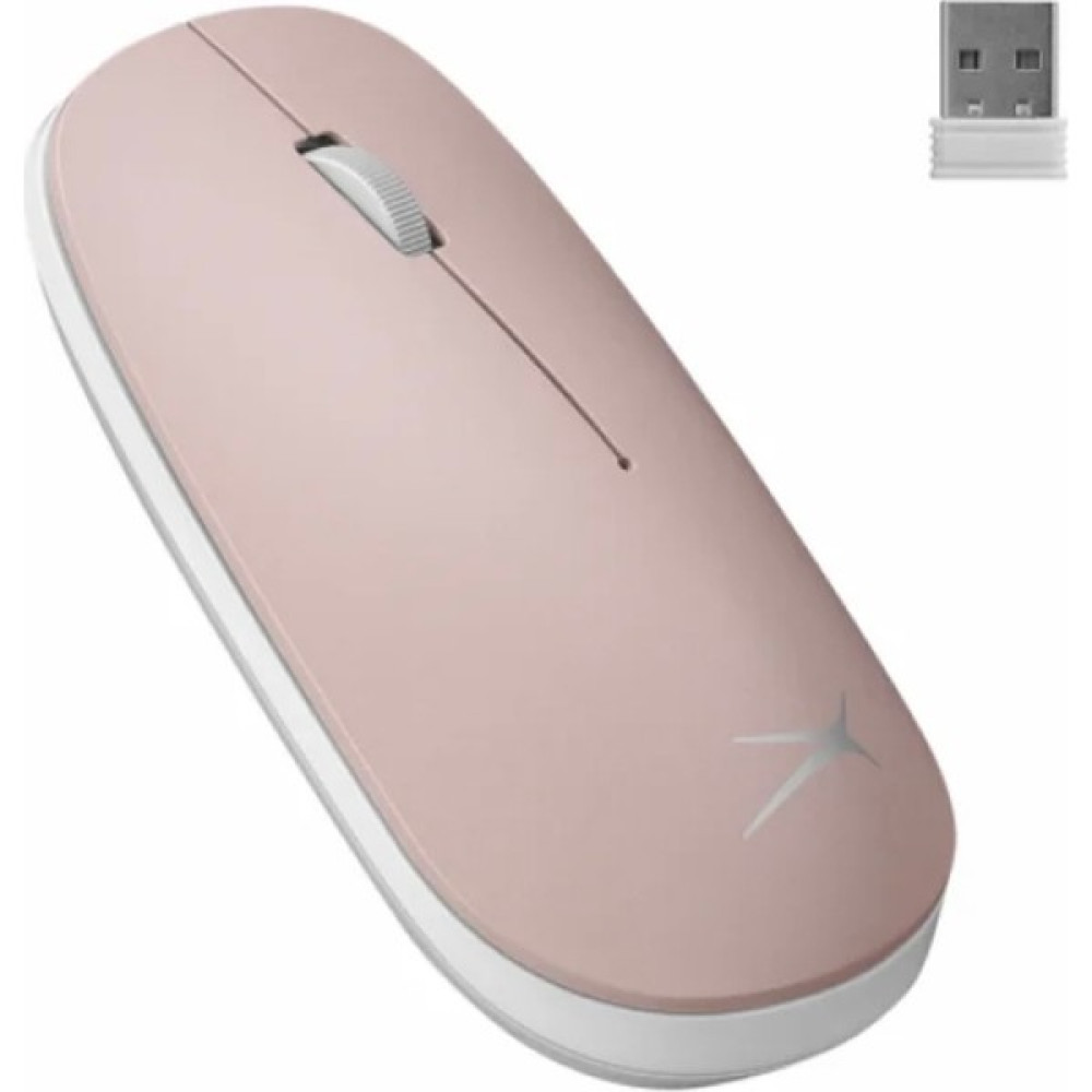 Byrk Aksesuar Altec Lansing ALBM7314, Siyah, 2.4ghz Usb, 1200DPI, Kablosuz Optik Mouse - Pembe Klavye - Mouse Fiyatı