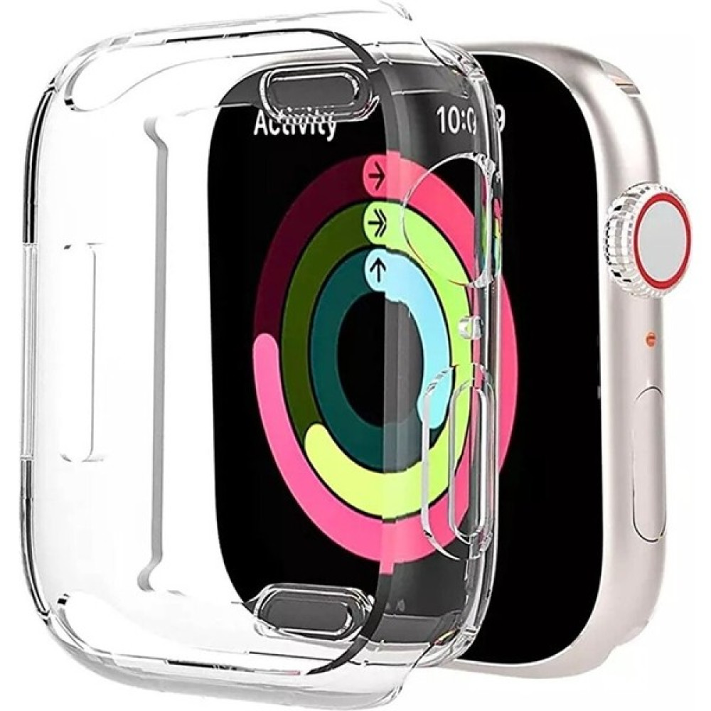 Byrk Aksesuar Apple Watch 1 2 3 4 5 6 Se Serisi 40 mm Uyumlu Tam Koruma Şeffaf Silikon Kılıf Giyilebilir Teknoloji Aksesuarları Fiyatı