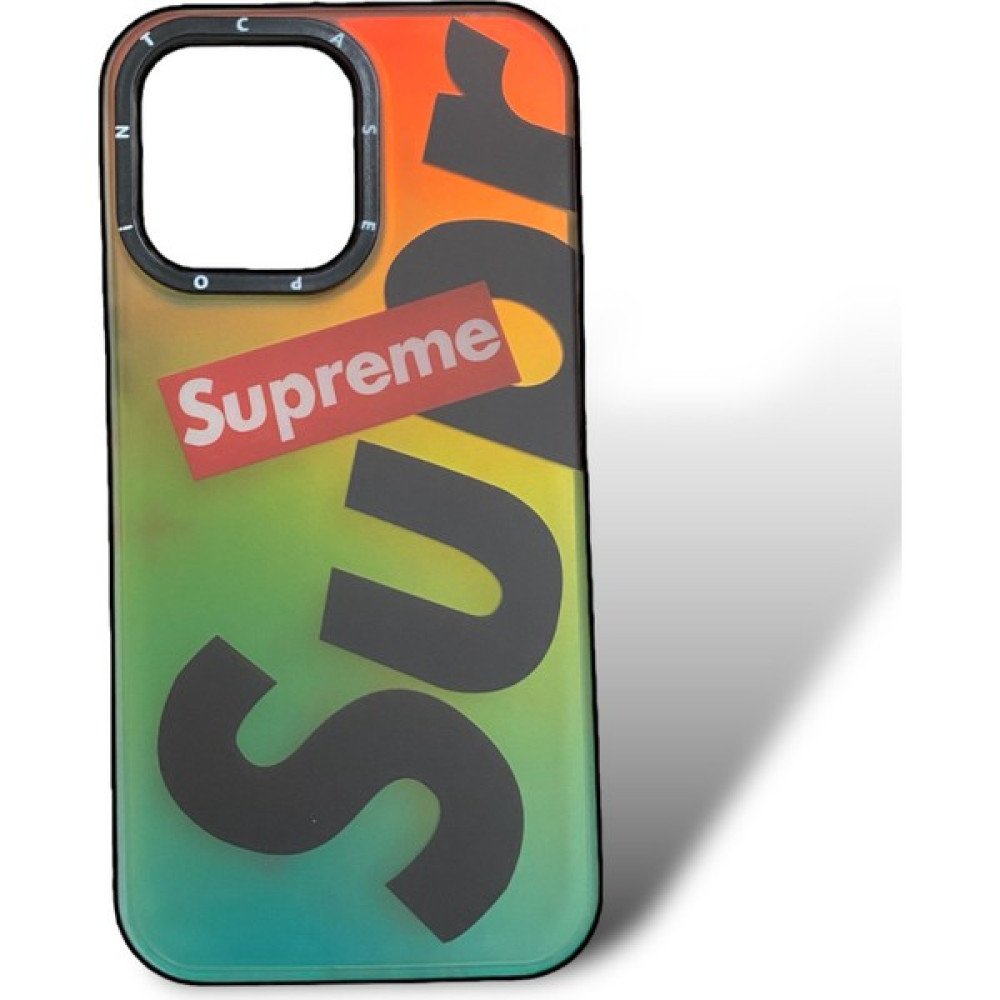Byrk Aksesuar iPhone 14 Pro Max Uyumlu Desenli Lüks Sert Kılıf - Turuncu Cep Telefonu Kılıfı Fiyatı