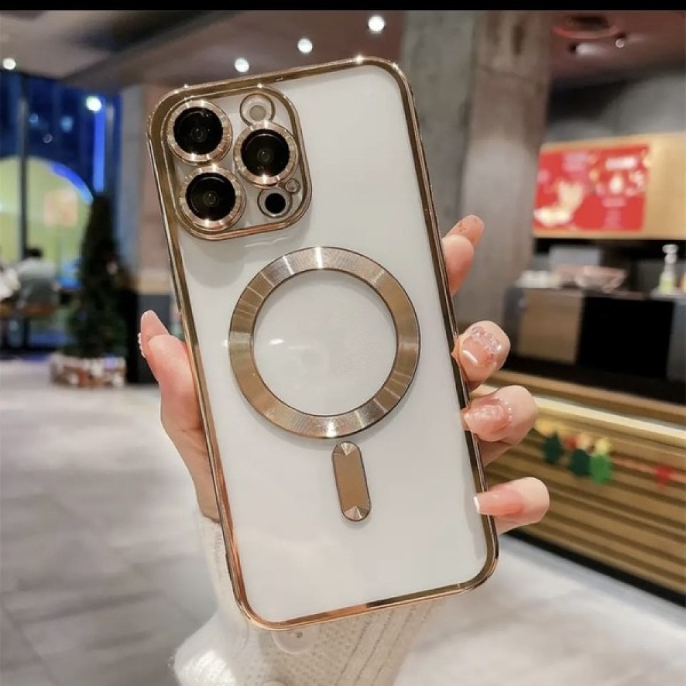 Byrk Aksesuar iPhone 15 Pro Max Uyumlu Lüks Magsafe ve Mıknatıs Özellikli Kılıf Cep Telefonu Kılıfı Fiyatı